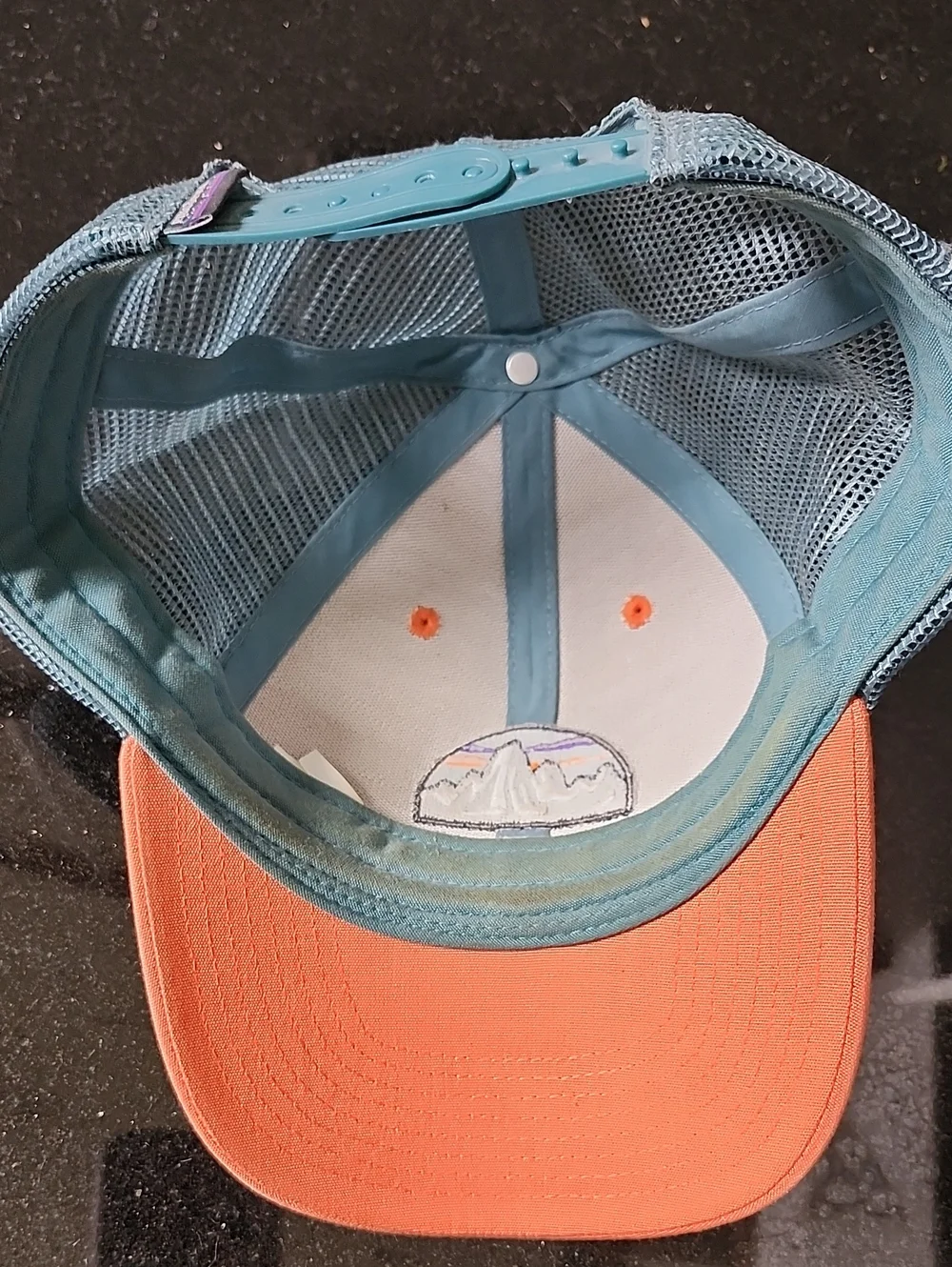 Patagonia Sunset Mountain Patch Mesh Trucker Hat
